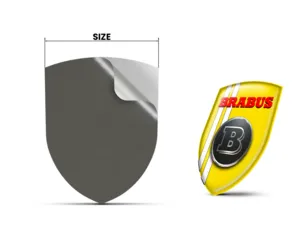 Brabus Parachoques Impresión Alta Gama Profesional Minimalista